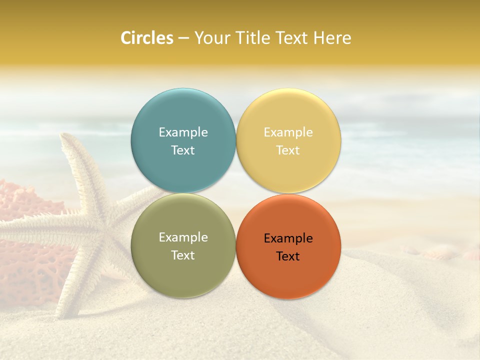 Idyllic Riviera Reef PowerPoint Template