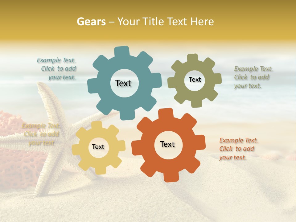 Idyllic Riviera Reef PowerPoint Template