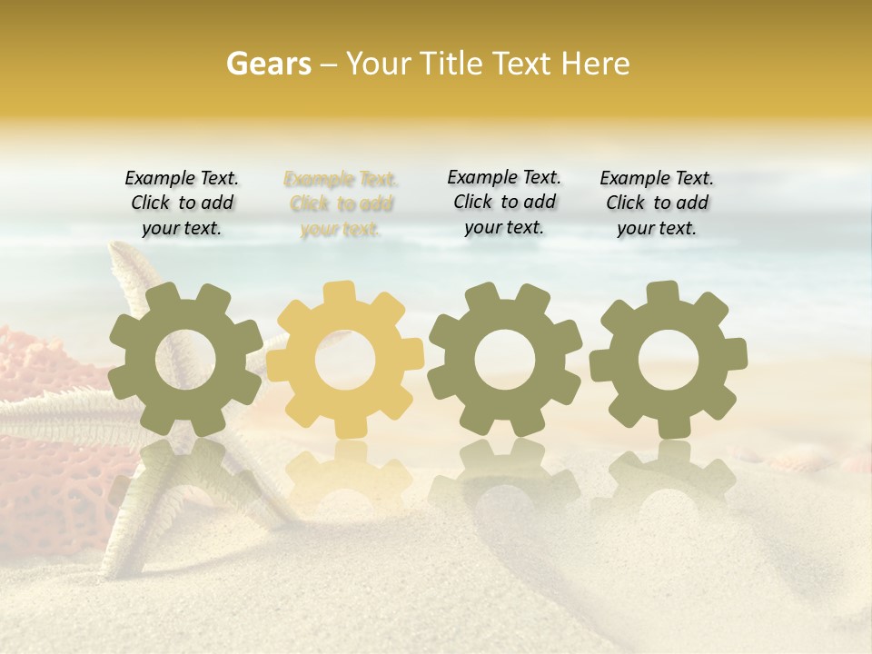 Idyllic Riviera Reef PowerPoint Template