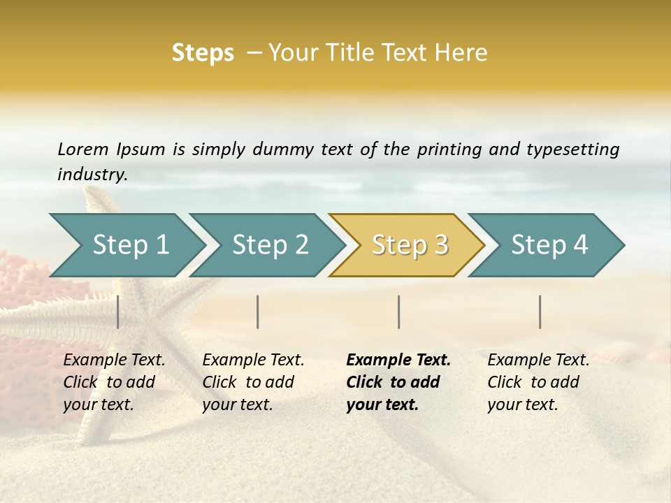 Idyllic Riviera Reef PowerPoint Template