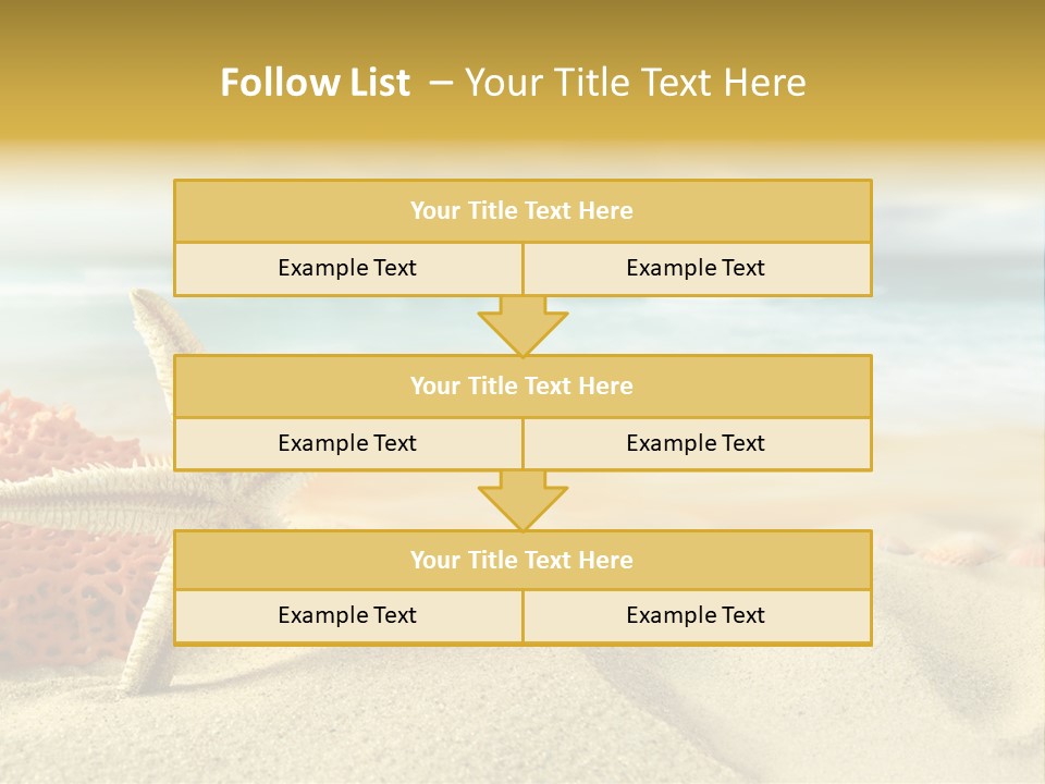 Idyllic Riviera Reef PowerPoint Template