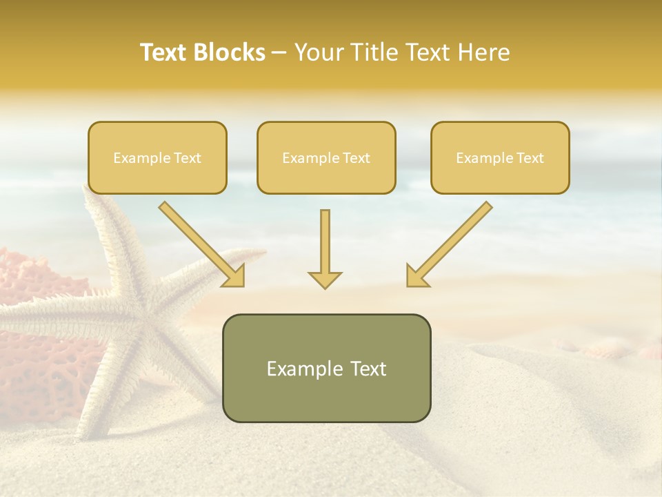 Idyllic Riviera Reef PowerPoint Template