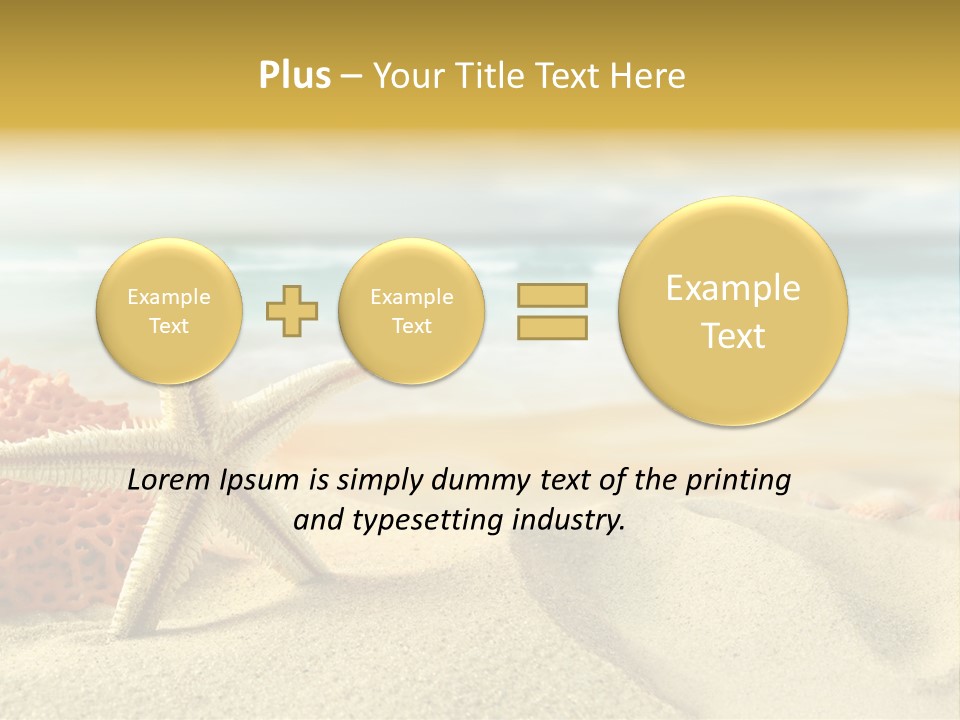 Idyllic Riviera Reef PowerPoint Template