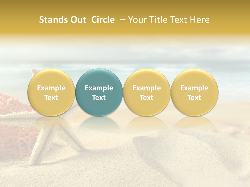 Idyllic Riviera Reef PowerPoint Template