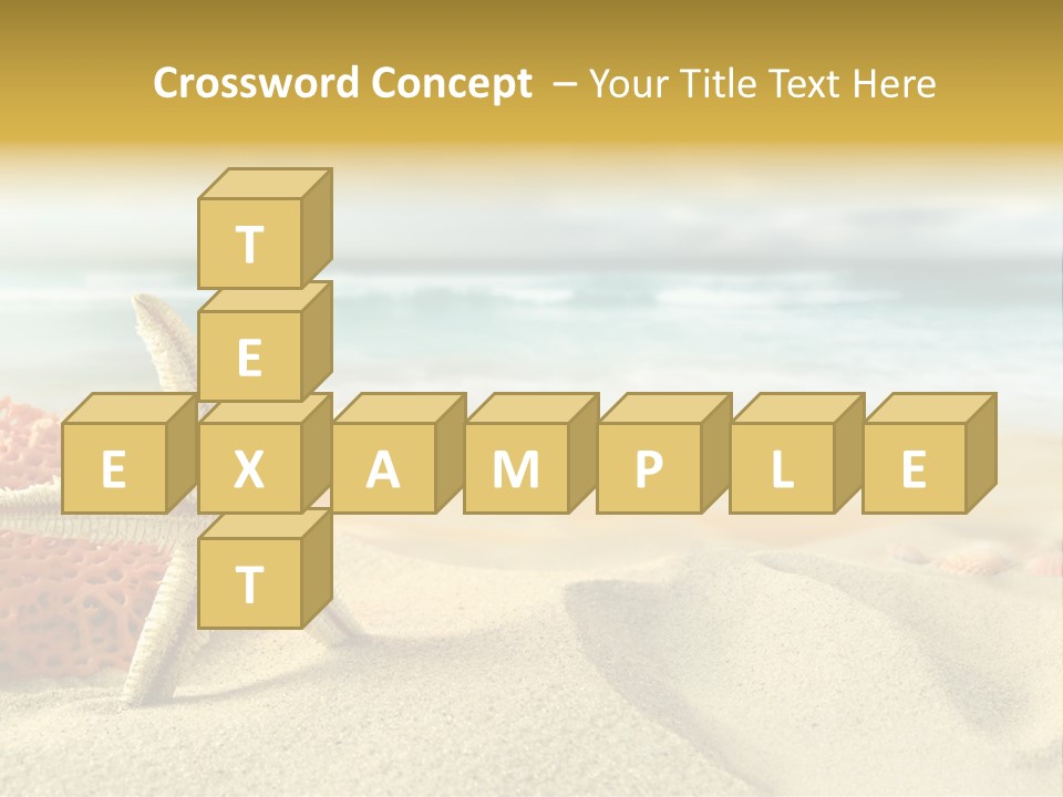 Idyllic Riviera Reef PowerPoint Template