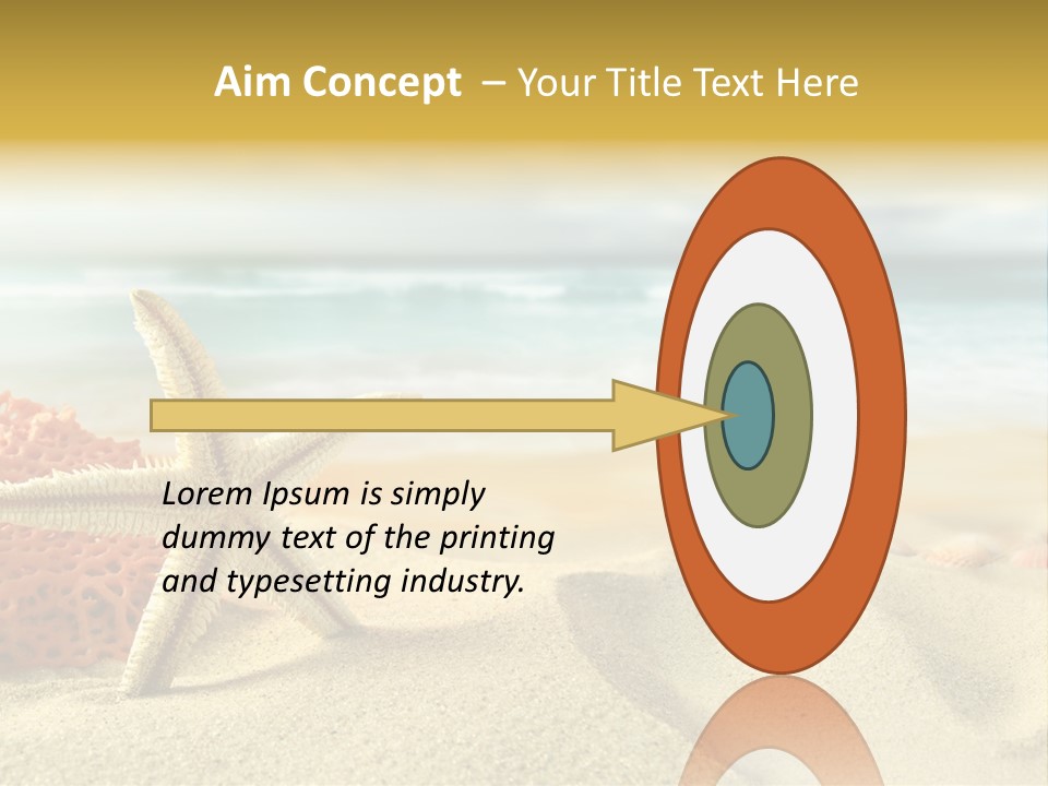 Idyllic Riviera Reef PowerPoint Template