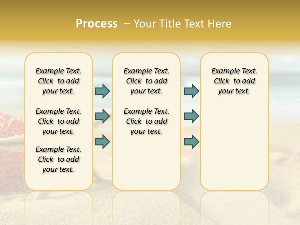 Idyllic Riviera Reef PowerPoint Template