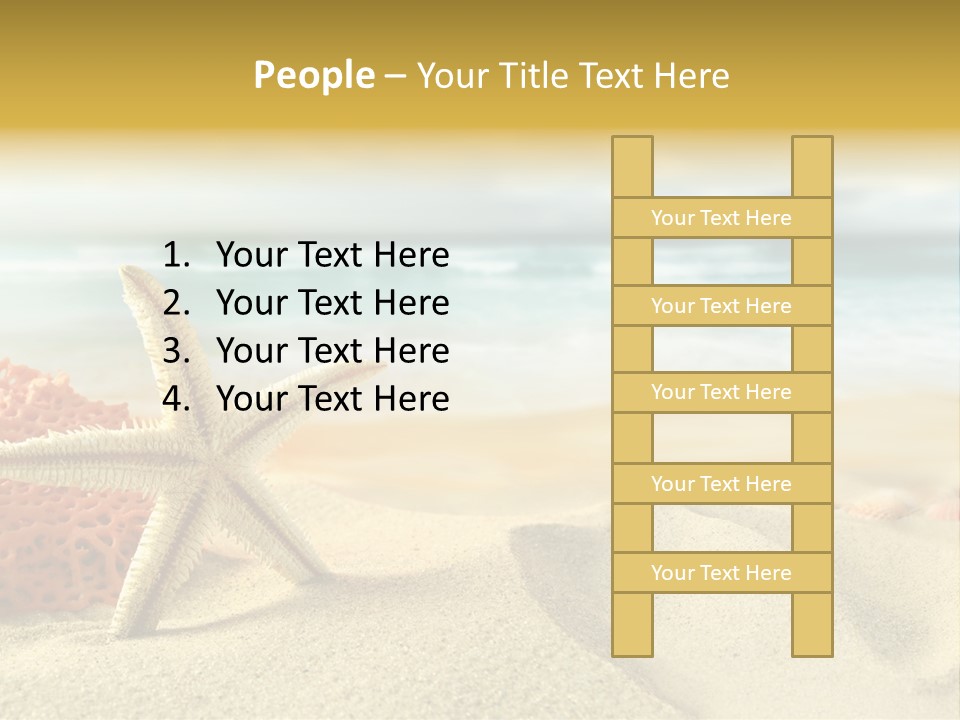 Idyllic Riviera Reef PowerPoint Template