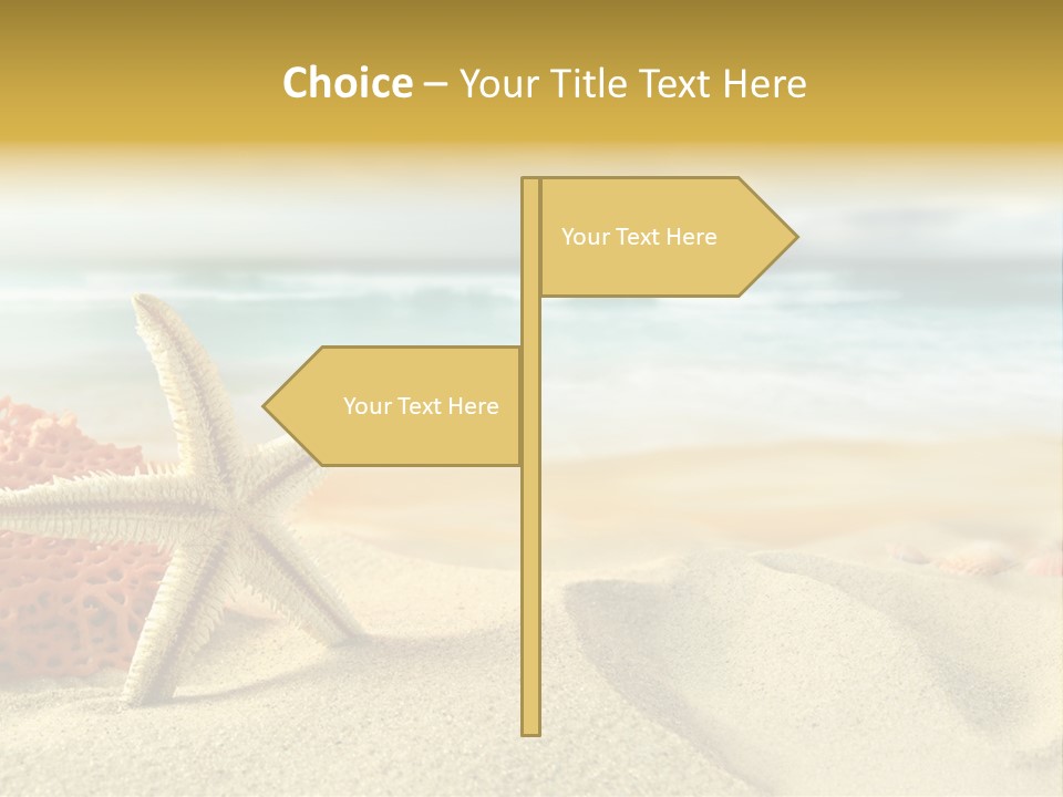 Idyllic Riviera Reef PowerPoint Template