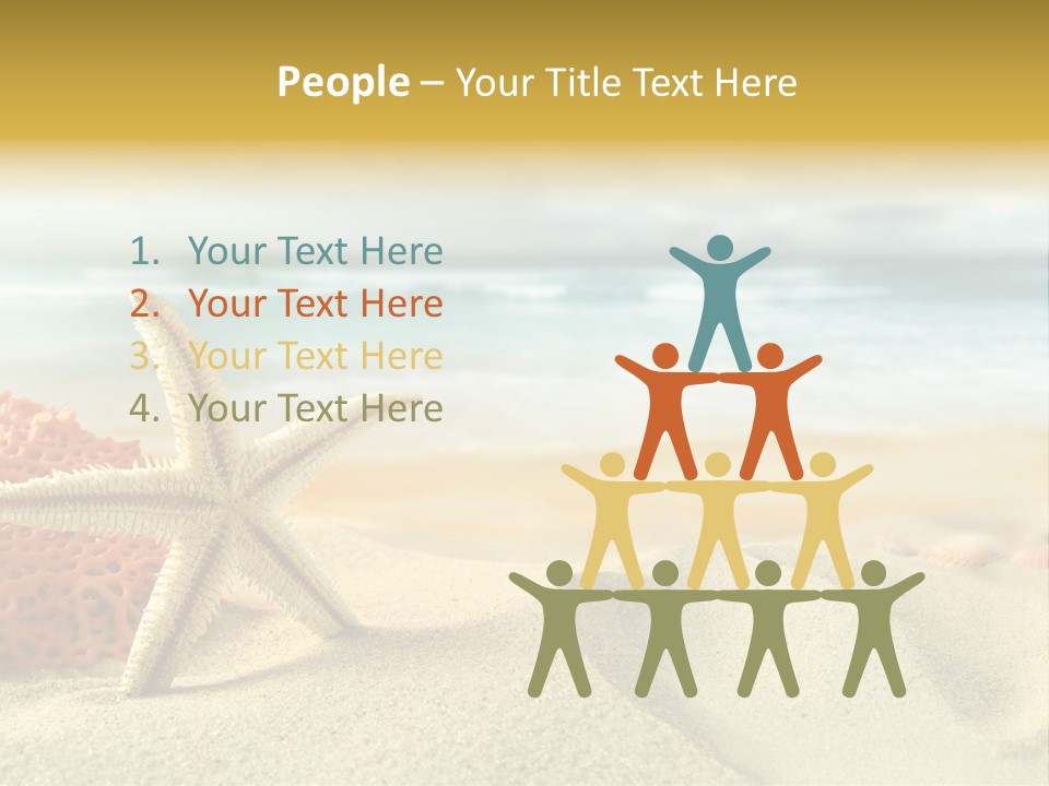 Idyllic Riviera Reef PowerPoint Template