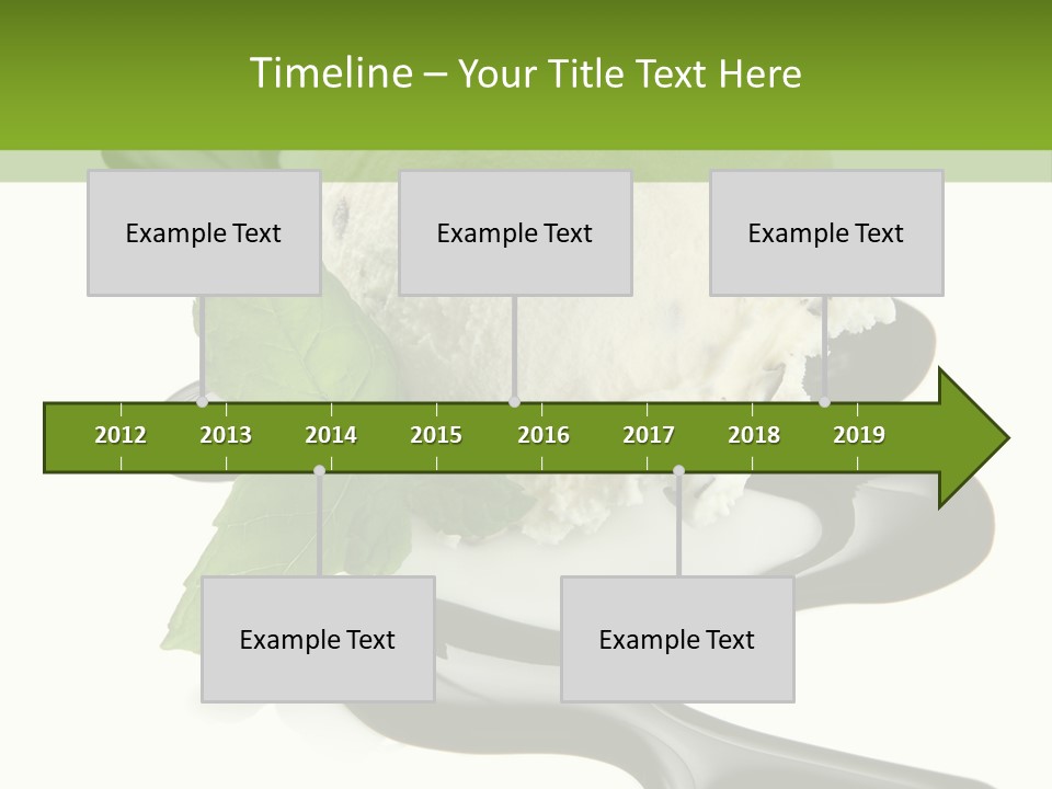 Mint Sweet Chocolate PowerPoint Template