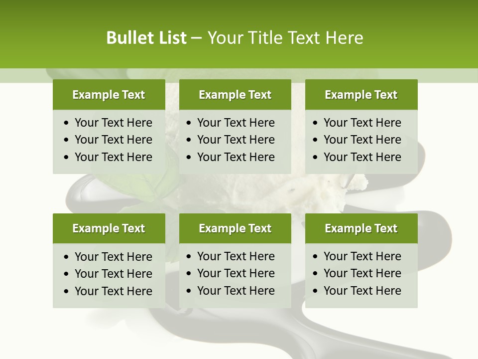 Mint Sweet Chocolate PowerPoint Template