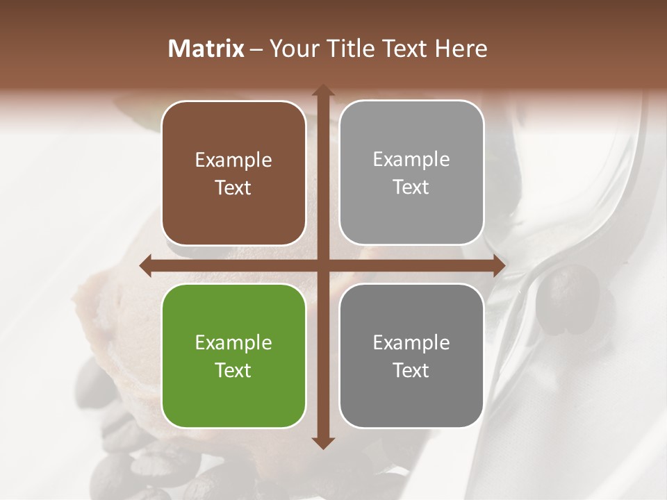 Dairy Coffee Sweet PowerPoint Template