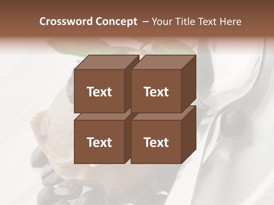 Dairy Coffee Sweet PowerPoint Template