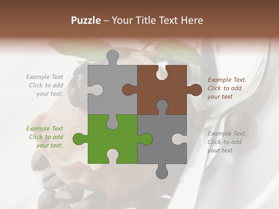 Dairy Coffee Sweet PowerPoint Template