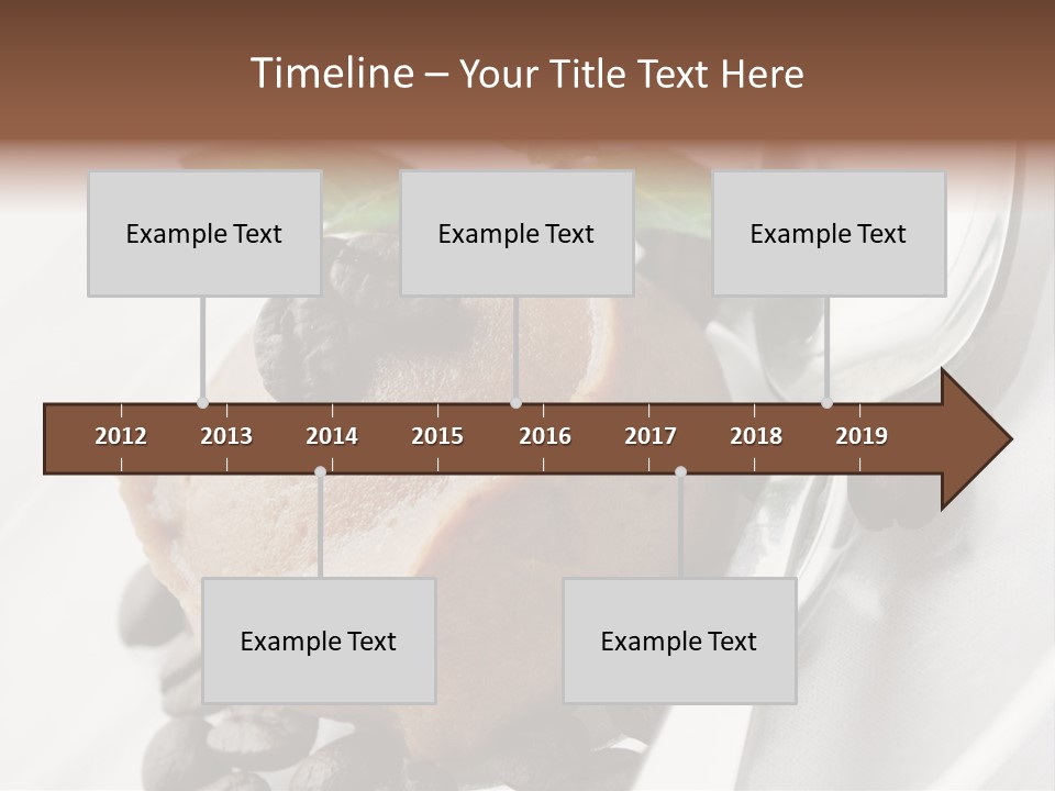 Dairy Coffee Sweet PowerPoint Template