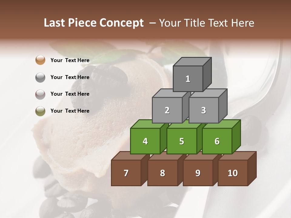 Dairy Coffee Sweet PowerPoint Template
