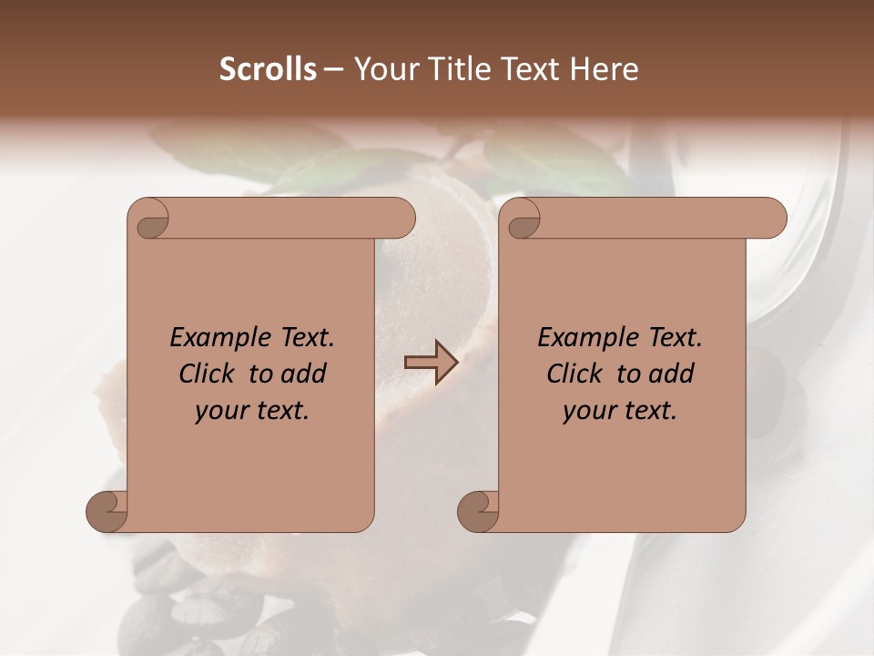 Dairy Coffee Sweet PowerPoint Template