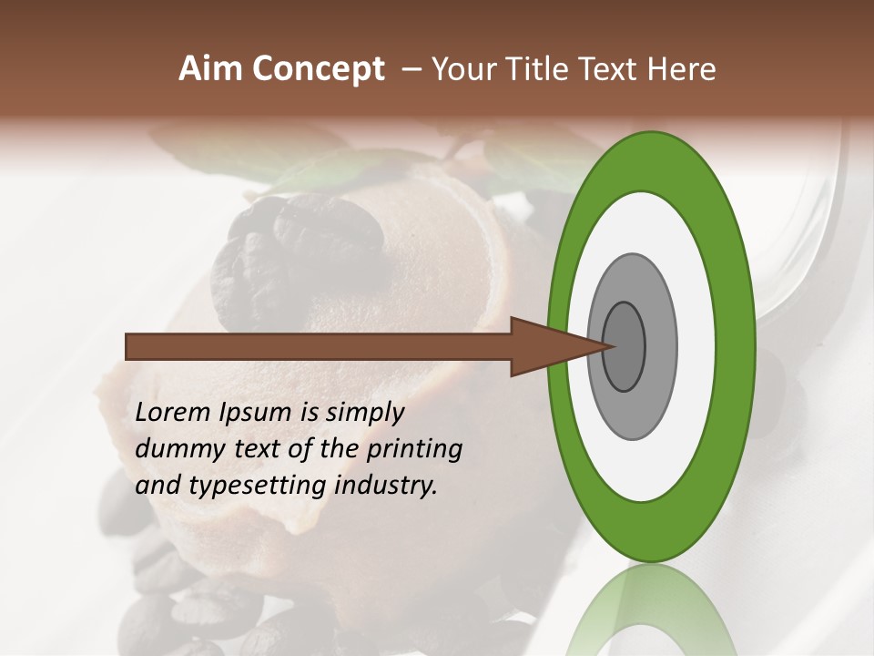 Dairy Coffee Sweet PowerPoint Template