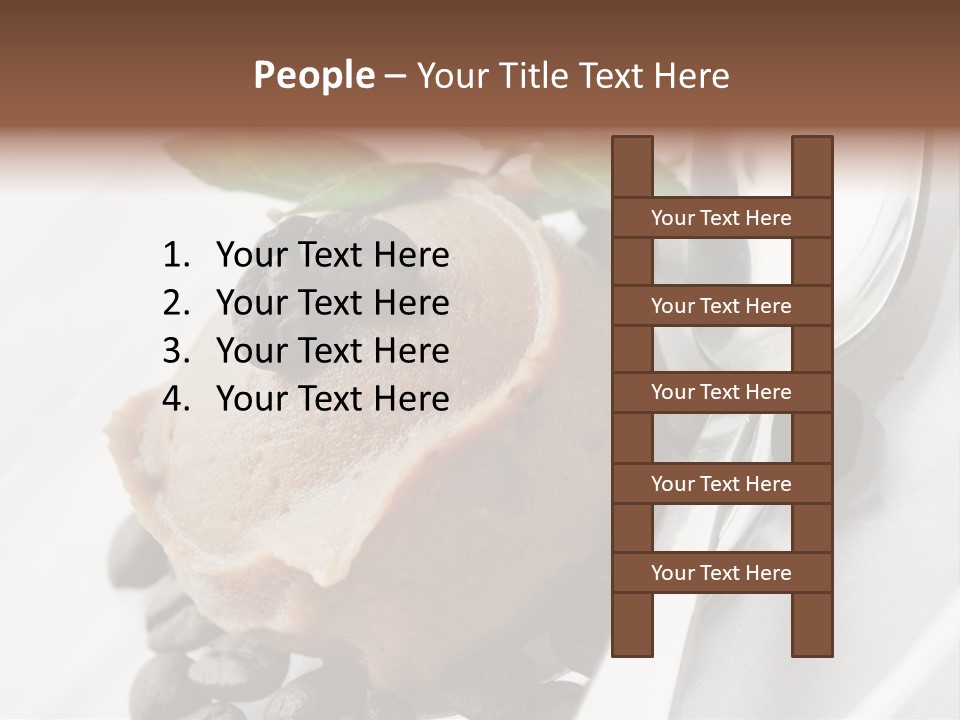 Dairy Coffee Sweet PowerPoint Template