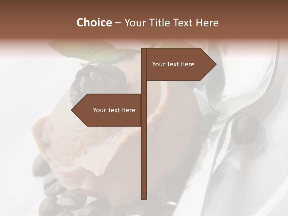 Dairy Coffee Sweet PowerPoint Template