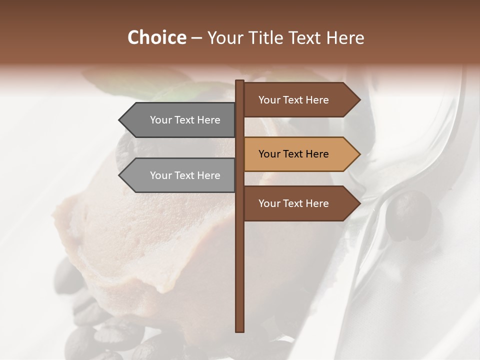 Dairy Coffee Sweet PowerPoint Template