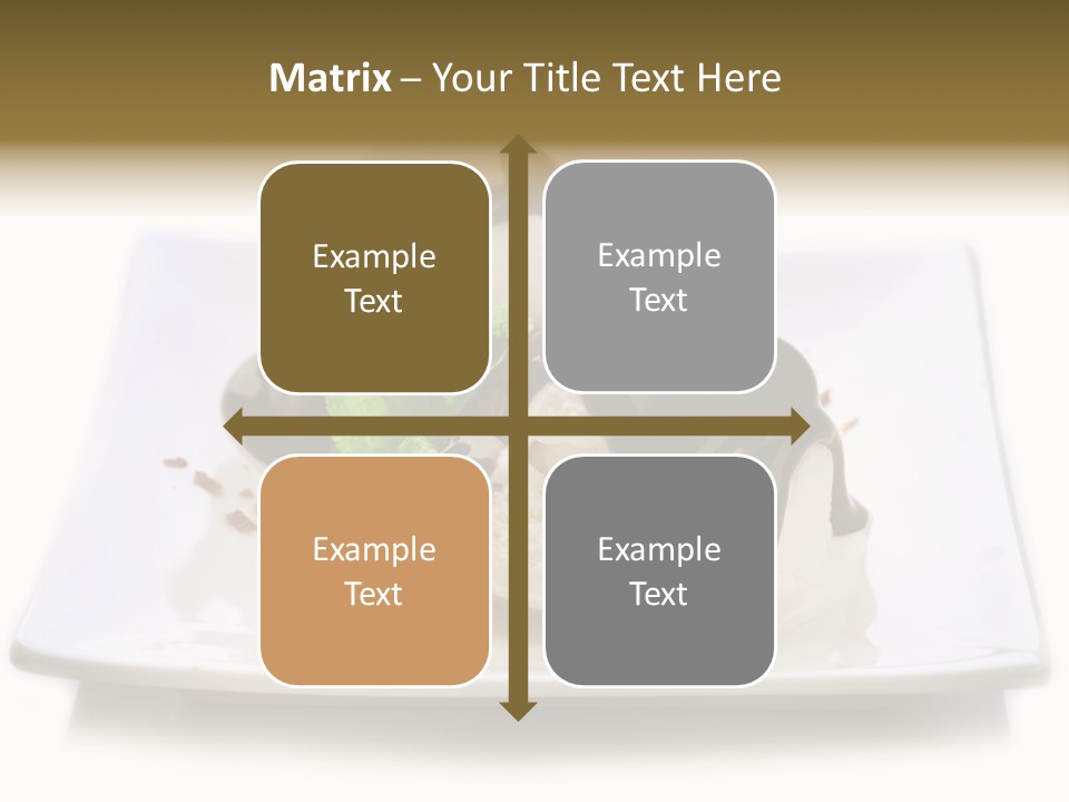 Copyspace Cup Rustic PowerPoint Template
