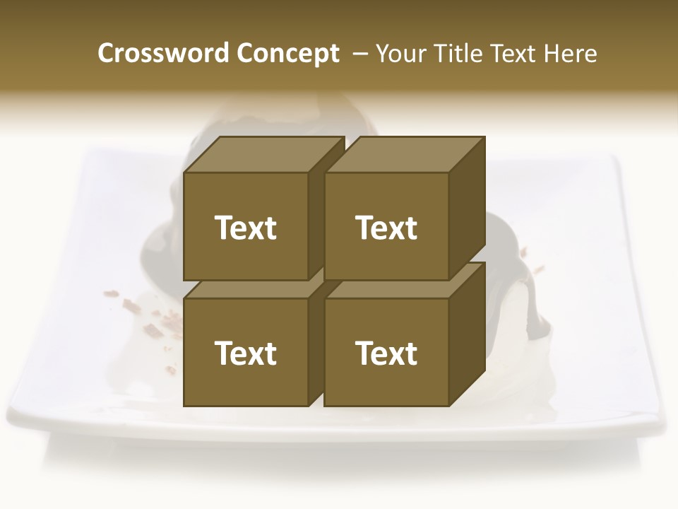 Copyspace Cup Rustic PowerPoint Template