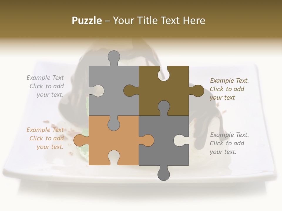 Copyspace Cup Rustic PowerPoint Template