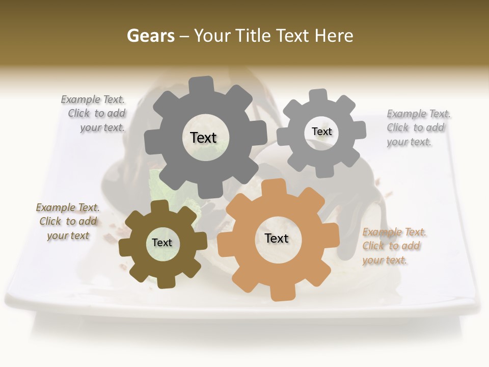 Copyspace Cup Rustic PowerPoint Template