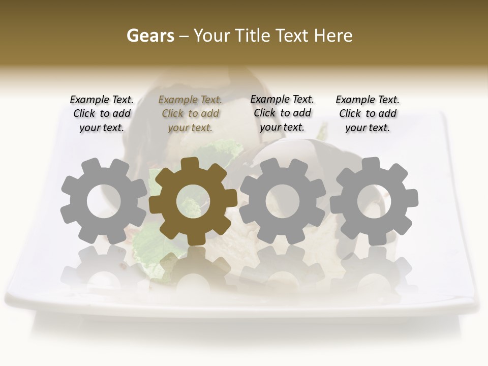 Copyspace Cup Rustic PowerPoint Template