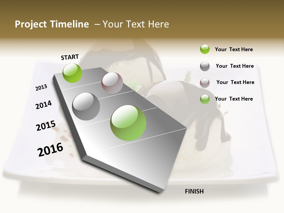 Copyspace Cup Rustic PowerPoint Template