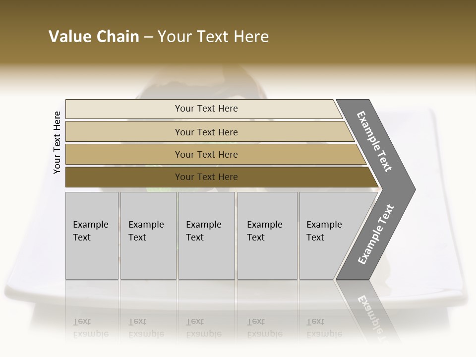Copyspace Cup Rustic PowerPoint Template