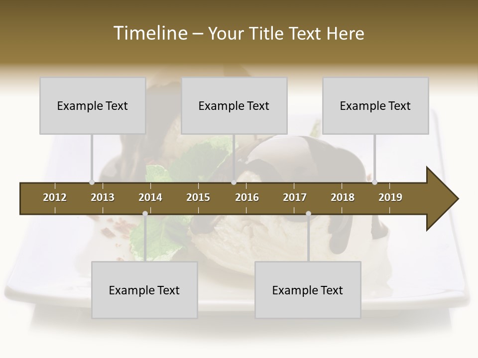 Copyspace Cup Rustic PowerPoint Template