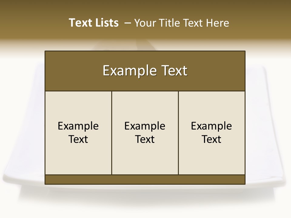 Copyspace Cup Rustic PowerPoint Template
