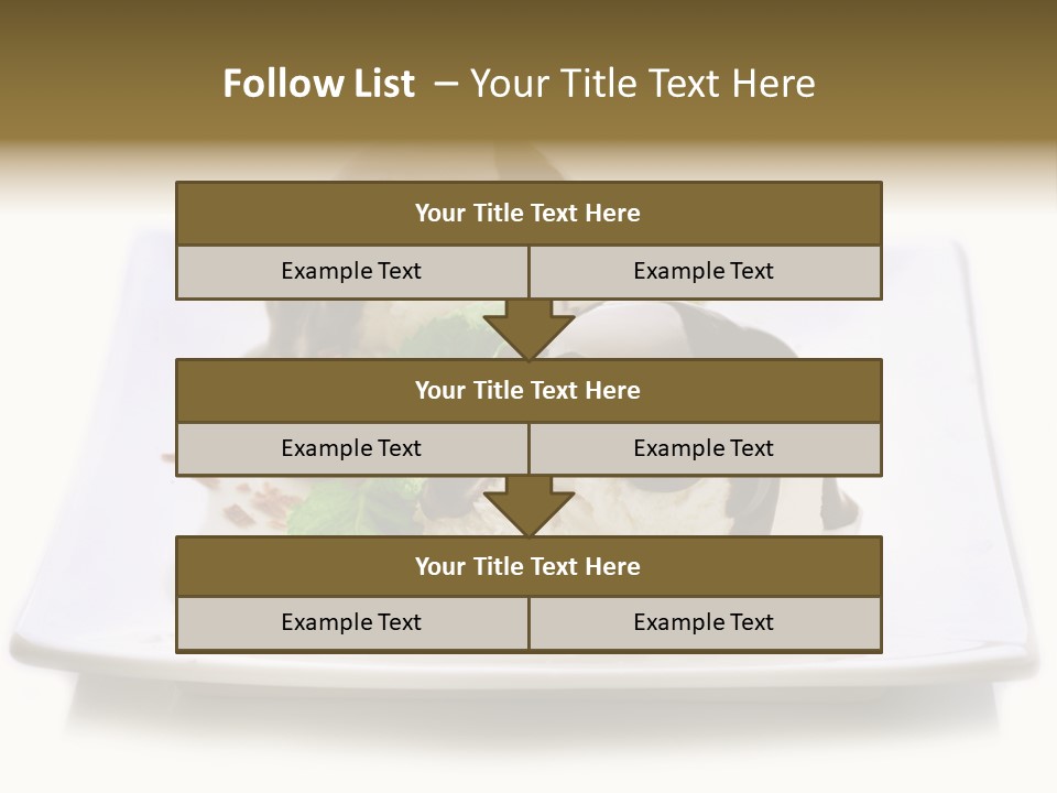 Copyspace Cup Rustic PowerPoint Template