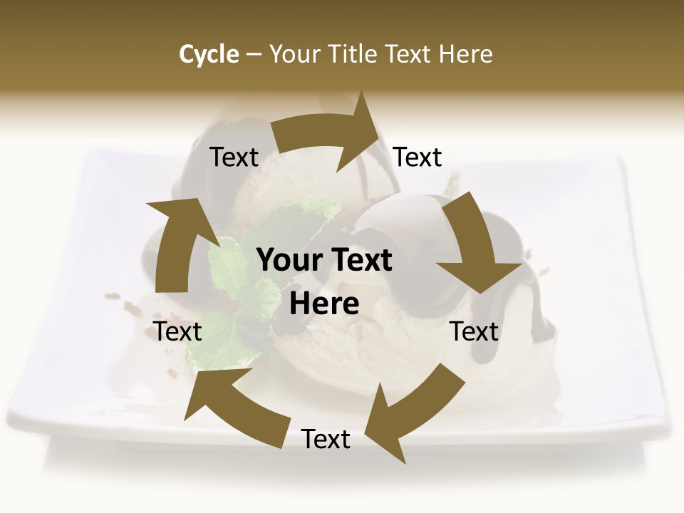 Copyspace Cup Rustic PowerPoint Template
