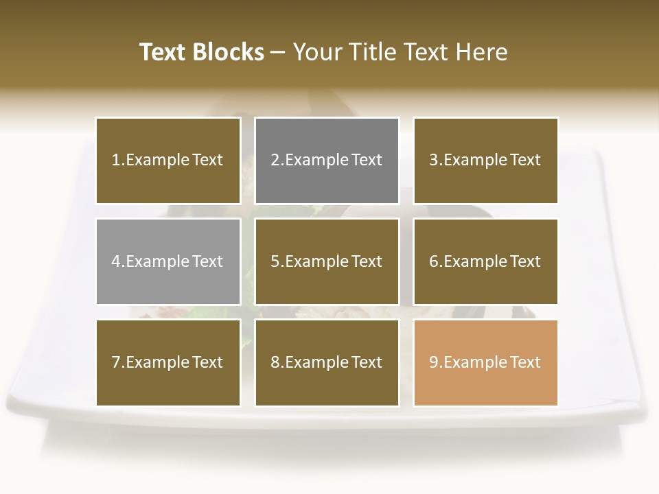 Copyspace Cup Rustic PowerPoint Template