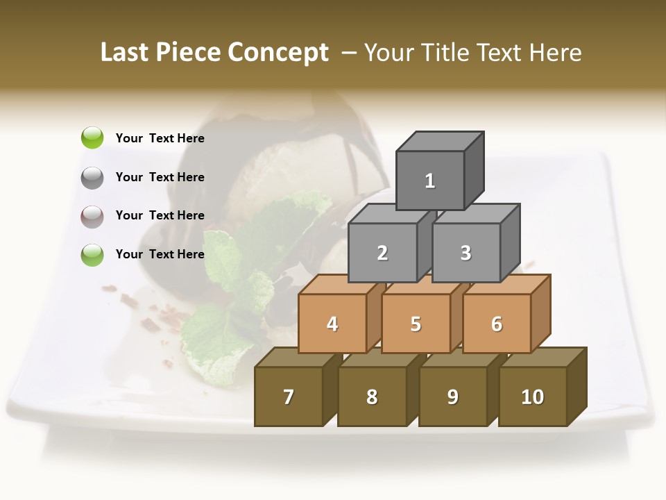 Copyspace Cup Rustic PowerPoint Template