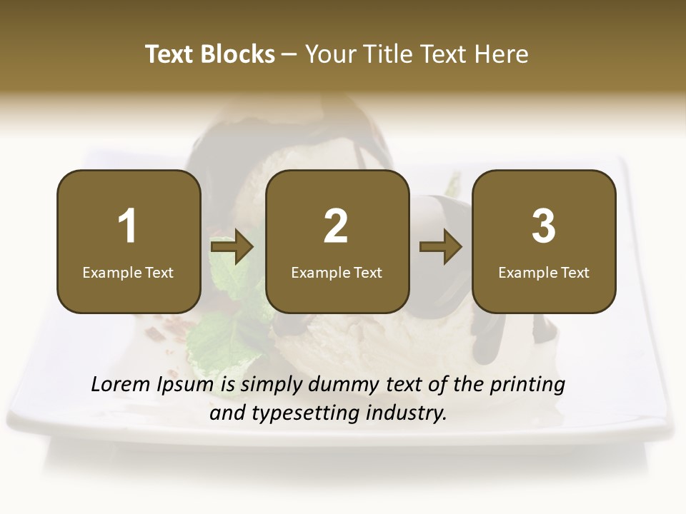 Copyspace Cup Rustic PowerPoint Template