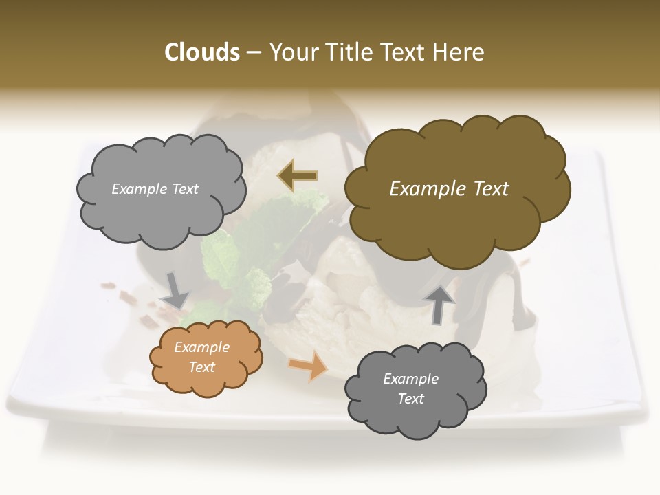 Copyspace Cup Rustic PowerPoint Template