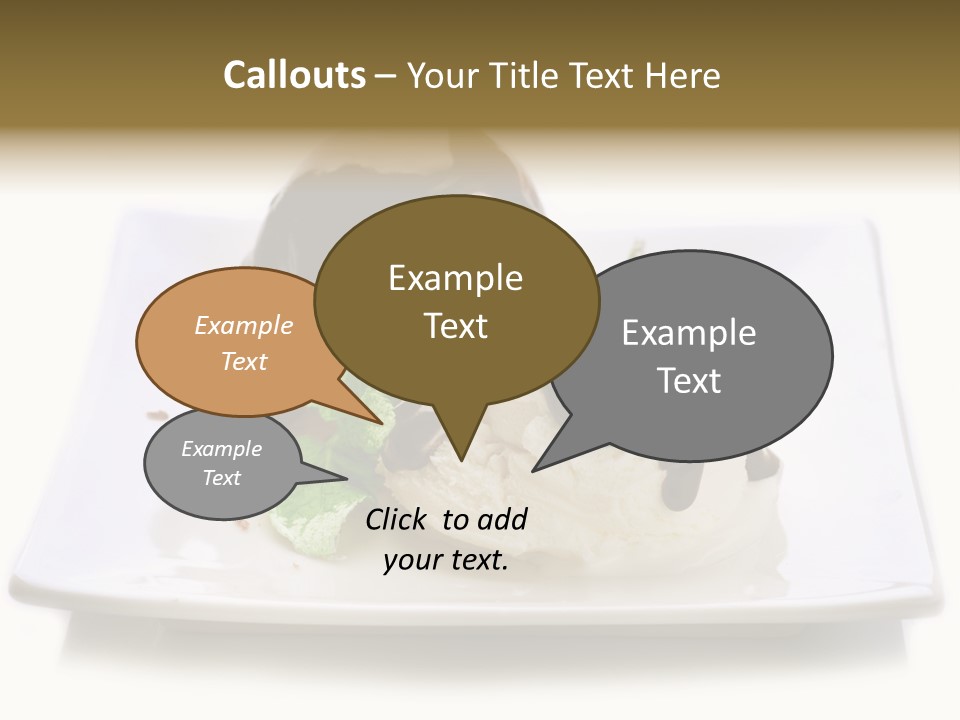 Copyspace Cup Rustic PowerPoint Template