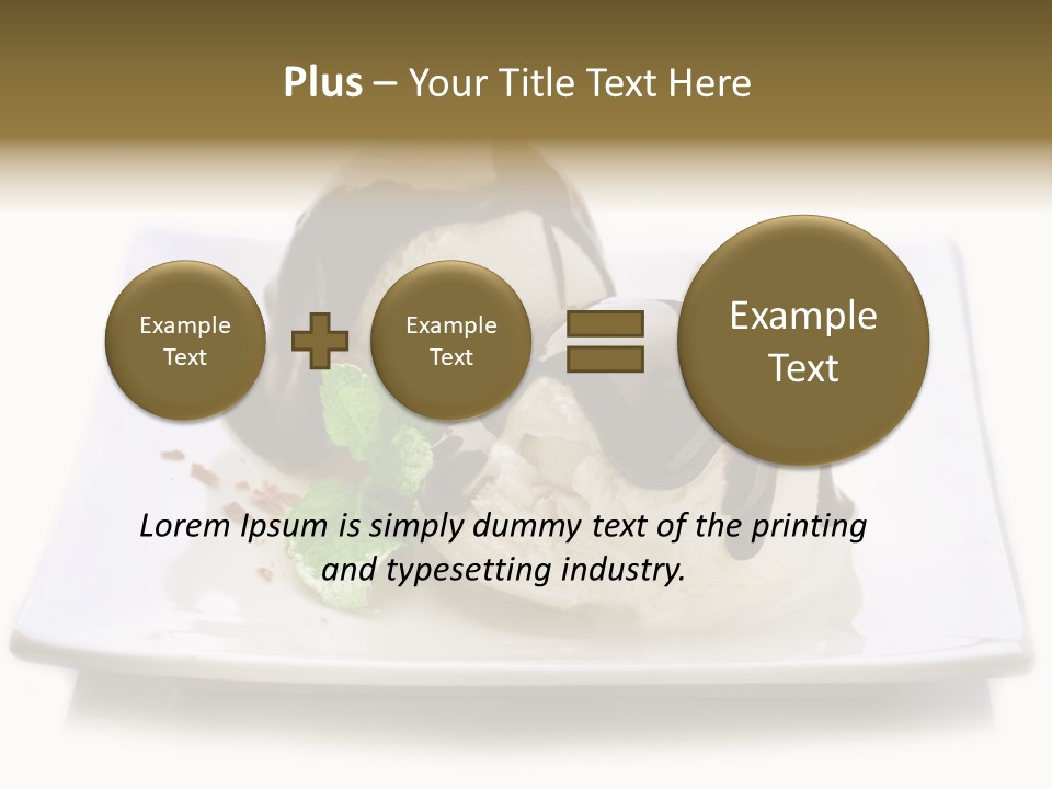 Copyspace Cup Rustic PowerPoint Template