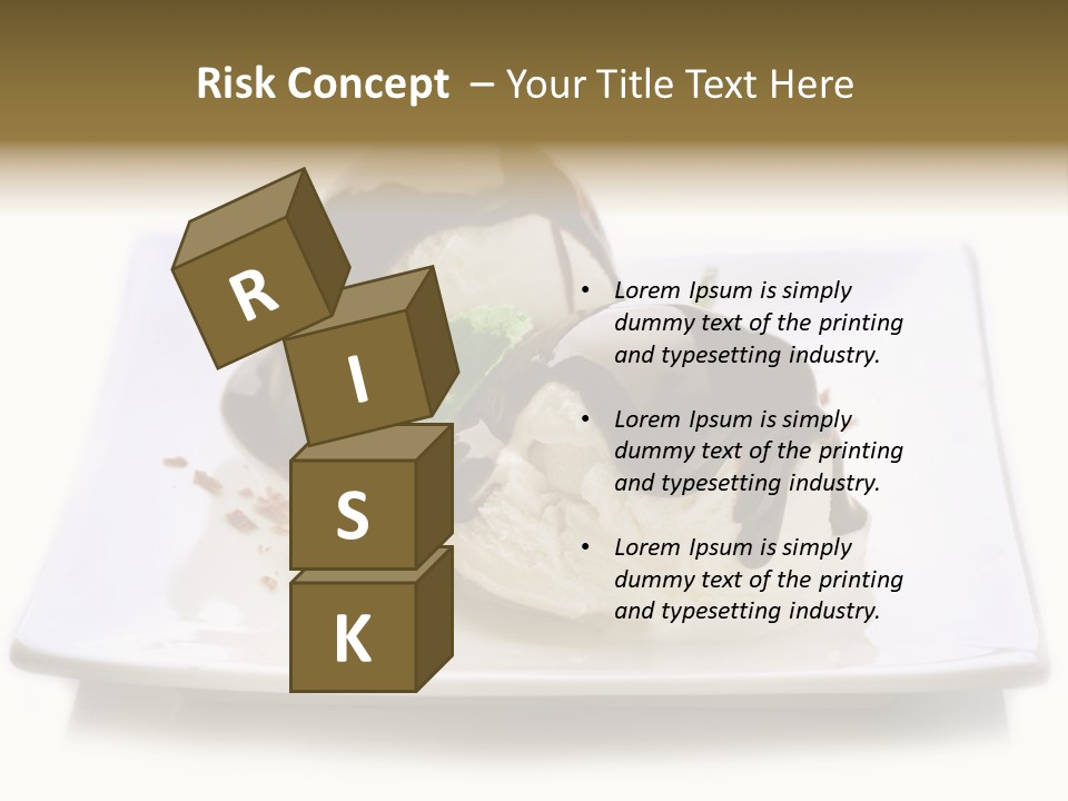 Copyspace Cup Rustic PowerPoint Template