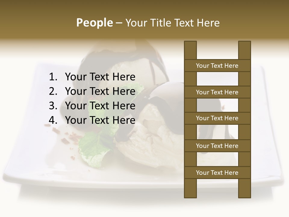 Copyspace Cup Rustic PowerPoint Template