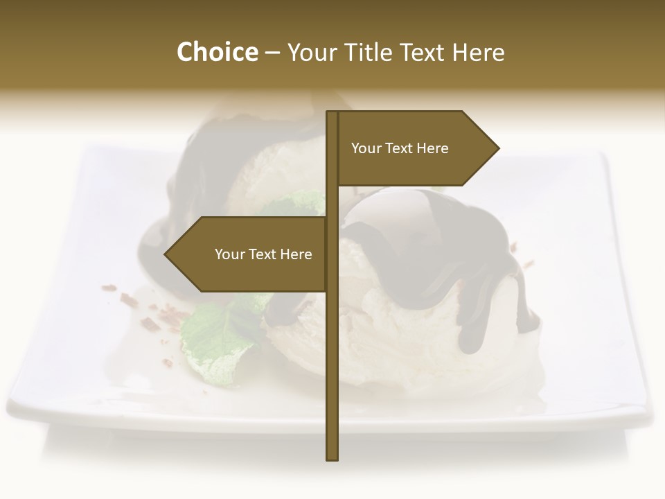 Copyspace Cup Rustic PowerPoint Template
