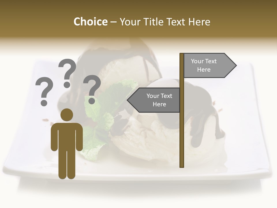 Copyspace Cup Rustic PowerPoint Template