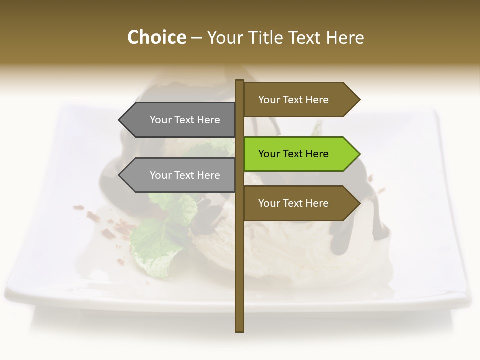 Copyspace Cup Rustic PowerPoint Template