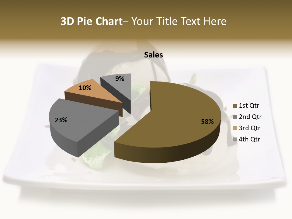 Copyspace Cup Rustic PowerPoint Template