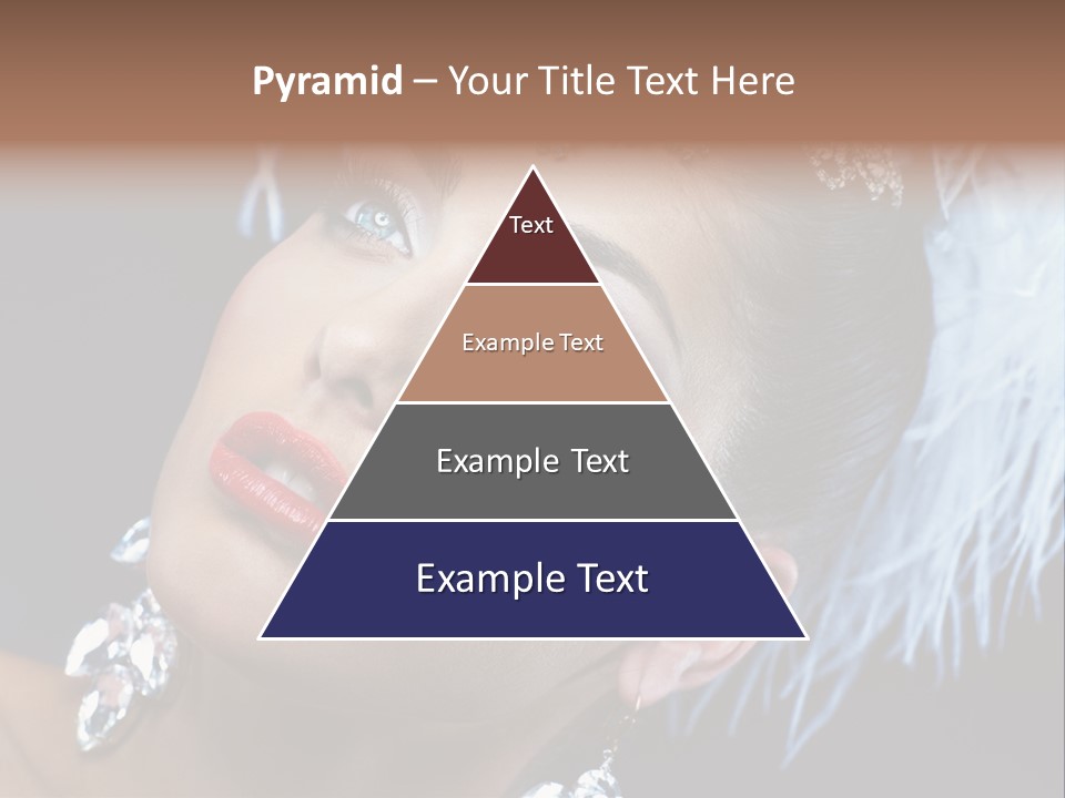 Performance Female Closeup PowerPoint Template